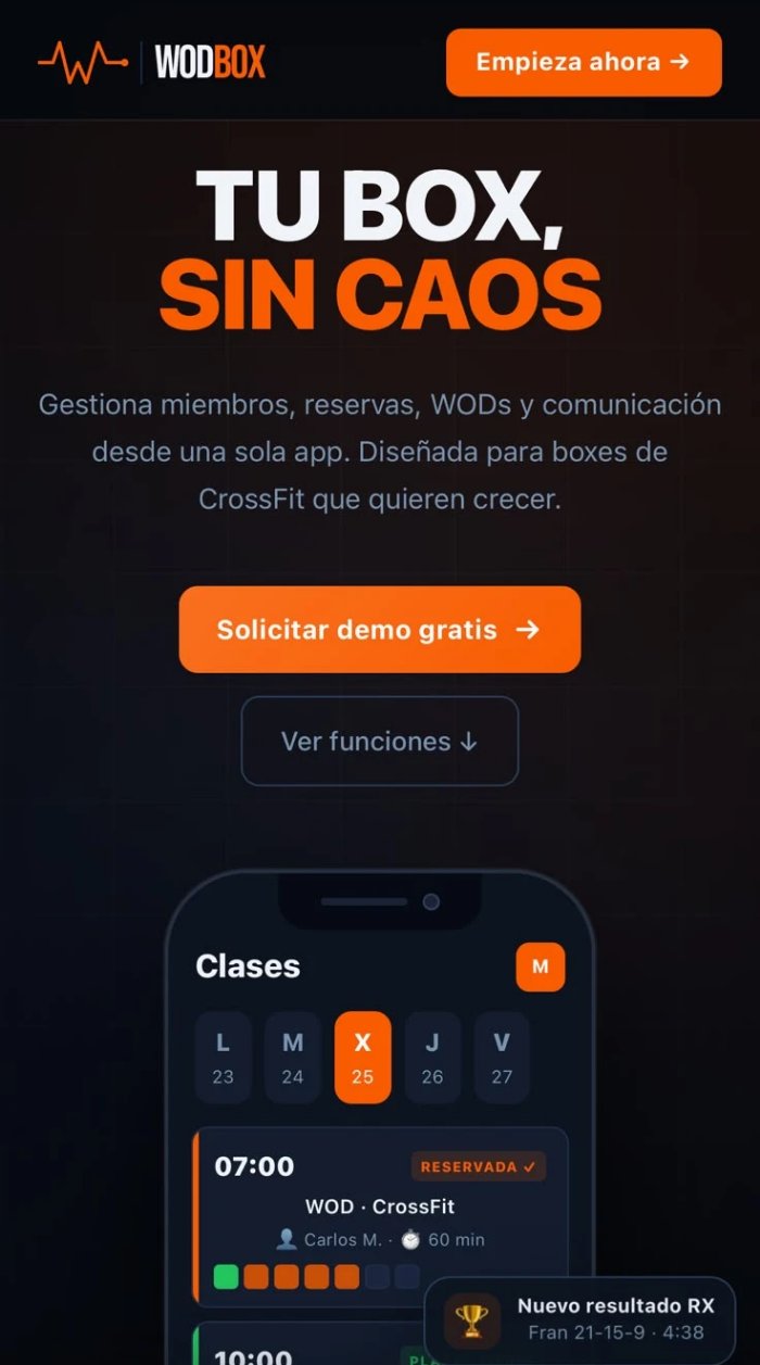 Portada de wodbox.xyz en móvil